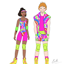 I'm a Barbie Girl. Traditional illustration project by Emilie Etoundi - 08.28.2023