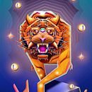 Mi proyecto del curso: Ilustración geométrica con volumen Ein Projekt aus dem Bereich Traditionelle Illustration, Design von Figuren und Digitale Illustration von Bryan González - 29.08.2023