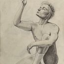 Mi proyecto del curso: Dibujo realista de la figura humana . Ilustrație tradițională, Arte plastice, Schițe, Desen în creion, Desen, Desen realist și Figura Desen de jorsevilla30 - 08.29.2023