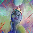 Il mio progetto del corso: Tecniche pittoriche per pittura digitale. Ilustração tradicional, Ilustração digital, Pintura digital, e Teoria da cor projeto de valeriadeieso - 29.08.2023