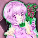 Ilustración Rei Ayanami Evangelion. Traditional illustration project by Rubén Hernández - 08.11.2022