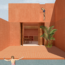 Recreating @palmamx's Punta Mita. Un progetto di Architettura, Graphic design, Architettura d'interni, Interior design, Paesaggismo, Collage, Architettura digitale e Illustrazione architettonica di Rhoda - 30.08.2023