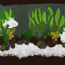 Goldfish Aquarium Illustration. Pintura digital projeto de emmyallears - 31.08.2023