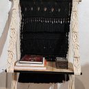 Mi proyecto del curso: Macramé: crea diseños originales con nudos sencillos. Un proyecto de Diseño de complementos, Decoración de interiores, Tejido y Macramé de shiroi_yoy - 02.09.2023