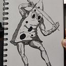 My project for course: Drawing the Human Figure & Expressive Poses . % Ramon Alencar tarafından hazırlanan Güzel sanatlar, Eskiz çizimi, Çizim, Eskiz defteri, Ve Şekil Çizimi projesi - 08.25.2023