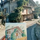 Mon projet du cours : Carnet de voyage à l’aquarelle. Een project van Traditionele illustratie, Aquarelschilderen,  Architecturale illustratie y Sketchbook van Anne-Lise Buisson - 02.09.2023