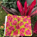 My project for course: Botanical Patterns in a Sketchbook: Conquer the Blank Page Ein Projekt aus dem Bereich Traditionelle Illustration, Musterdesign, Botanische Illustration und Sketchbook von Monica Parashare - 01.09.2023