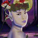 Mi proyecto del curso: Retratos digitales de fantasía con Photoshop Ein Projekt aus dem Bereich Traditionelle Illustration, Zeichnung, Digitale Illustration, Porträtzeichnung, Digitale Zeichnung und Digitale Malerei von Paula Rubio - 04.09.2023