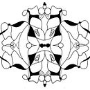 Mein Abschlussprojekt für den Kurs: Mandalas selber machen: Gestalte geometrische Muster. Projekt z dziedziny  R, sunek,  R i sunek atramentem użytkownika isdira_fad - 05.09.2023