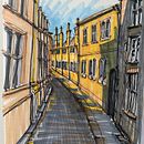 My project for course: Expressive Architectural Sketching with Colored Markers Ein Projekt aus dem Bereich Skizzenentwurf, Zeichnung, Architektonische Illustration, Sketchbook und Illustration mit Tinte von lynx_chan - 06.09.2023