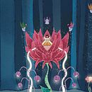 My project: Book Cover. Un projet de Illustration numérique, Dessin numérique et Illustration éditoriale de Veline Pereira - 25.08.2023