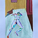 Mi proyecto del curso: Dibujo expresivo de la figura humana: explora formas y colores . % Camilo Bonilla-Salinas tarafından hazırlanan Güzel sanatlar, Kalem Çizimi, Çizim, Portre Çizimi, Şekil Çizimi, Guaj Bo, Ve ama projesi - 09.04.2023