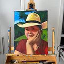 Mi proyecto del curso: Retratos contemporáneos al óleo. Un proyecto de Ilustración tradicional, Bellas Artes, Pintura y Pintura al óleo de Jesus Barrera Reyes - 26.09.2023