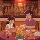 Cachanilla. Traditional illustration, Character Design, Digital Illustration, Concept Art, Digital Drawing, Narrative, and Color Theor project by Sylvia Reyes - 09.08.2023