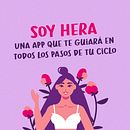 Hera, tu amiga menstrual. Projekt z dziedziny UX / UI, Projektowanie aplikacji mobiln, ch, Projektowanie aplikacji, Projektowanie produktu c i frowego użytkownika Sara Vega Casero - 08.09.2023