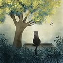 My project for course: Creating a Compelling Animated Illustration in Adobe Fresco. Un proyecto de Animación, Animación 2D, Ilustración digital y Dibujo digital de Anna Petrikova - 08.09.2023