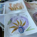 Meu projeto do curso: Sketchbook com carimbos feitos à mão. Un progetto di Illustrazione tradizionale, Pattern design, Stampa, Sketchbook e Incisione di Simone Villani - 08.09.2023