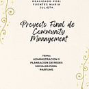 Mi proyecto del curso: Introducción al community management. Een project van Social media, Digitale marketing,  Contentmarketing, Marketing voor Instagram y Facebook-marketing van Julieta Fuentes Paez - 06.09.2023