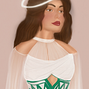 Mi proyecto del curso: Retrato de personajes femeninos con Procreate. Un projet de Illustration traditionnelle, Illustration numérique , et Dessin numérique de Paula López - 10.09.2023