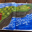 Mein Abschlussprojekt für den Kurs: Malerisches Skizzenbuch mit Gouache. Un proyecto de Ilustración tradicional, Bocetado, Dibujo, Ilustración arquitectónica, Sketchbook y Pintura gouache de aromakoffer - 07.09.2023