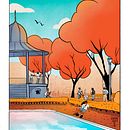Meu projeto do curso: Ilustração urbana com Procreate. Un projet de Illustration traditionnelle, Esquisse , Illustration numérique, Peinture numérique , et Carnet de croquis de Raphael Vianna - 12.09.2023