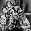 My project for course: Animal Illustration with Charcoal and Ink. Un projet de Beaux Arts, Dessin, Illustration à l'encre et Illustration naturaliste de jhombsch - 10.09.2023