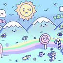 Mi proyecto del curso: Diseño de mundos kawaii: crea ilustraciones alegres. Un progetto di Character design, Illustrazione digitale e Manga di ivonne_pang - 13.09.2023