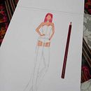 Mi proyecto del curso: Ilustración de bocetos de moda. Een project van Traditionele illustratie,  Schetsen,  Modeontwerp, Digitale tekening y Mode-illustratie van Fátima López - 01.10.2023