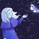 Blue Moth ~ Rhythm of the East. Un proyecto de Ilustración digital y Diseño de personajes de Guenevere B. - 15.09.2023