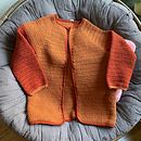 Caramel Cardigan in Raglan technique. Knitting, and Crochet project by Maria Saavedra - 09.16.2023