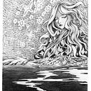 Las estrellas miran sus lágrimas. Desenho a lápis, Desenho e Ilustração tradicional projeto de Valentina Acevedo Castro - 18.02.2023