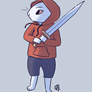 Hoodie Rabbit . Un proyecto de Ilustración digital y Diseño de personajes de Guenevere B. - 15.09.2023