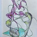 Mein Abschlussprojekt für den Kurs: Tägliches Sketching für kreative Inspiration. Un projet de Illustration traditionnelle, Esquisse , Créativité, Dessin , et Carnet de croquis de marulla - 17.09.2023