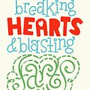 Breaking Hearts & Blasting Farts. Un projet de Illustration traditionnelle, Motion design, Br, ing et identité, Design graphique, Lettering, Création de logos, Lettering numérique , et Lettering manuel de Joshua Schmitt - 17.10.2023