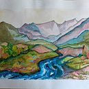 Mi proyecto del curso: Introducción a la ilustración infantil. Traditional illustration, Fine Arts, Painting, Pencil Drawing, Drawing, Watercolor Painting, Children's Illustration, and Narrative project by Mercedes - 09.18.2023