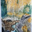Il mio progetto del corso: Pittura di paesaggi realistici ad acquerello. Un projet de Beaux Arts, Peinture, Esquisse , Aquarelle et Illustration naturaliste de Barbara Baiano - 18.09.2023