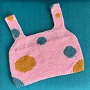 Meu projeto do curso: Criação de roupas de tricô com intarsia: da ideia ao pattern. Een project van Breien y Textielontwerp van Paula Cappelli Saad - 18.09.2023
