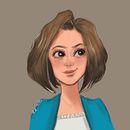 girl. Un proyecto de Animación, Diseño de personajes, Diseño gráfico, Animación de personajes y Dibujo de Nahed Zazou - 18.09.2023