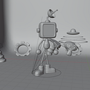 Mi proyecto del curso: Introducción al diseño y modelado 3D con Blender . Motion Graphics, Design de personagens, Design de produtos, e Modelagem 3D projeto de Axel Licatti - 13.09.2023