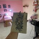 Mi proyecto del curso: Tatuaje botánico con puntillismo Ein Projekt aus dem Bereich Traditionelle Illustration, Tattoodesign und Botanische Illustration von Tatiana Ordóñez - 18.09.2023
