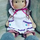 Meu projeto do curso: Amigurumi: crie bonecas com estilo romântico. Un proyecto de Artesanía, Diseño de juguetes, Tejido, Crochet, Amigurumi y Diseño textil de Alessandra Cagliari - 19.09.2023