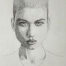 My project for course: Pencil Portraits: Light, Shadow, and Proportion Ein Projekt aus dem Bereich Traditionelle Illustration, Bildende Künste, Skizzenentwurf, Bleistiftzeichnung, Zeichnung, Porträtzeichnung, Realistische Zeichnung, Artistische Zeichnung und Anatomische Zeichnung von zerobyzero - 20.09.2023