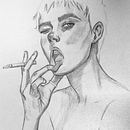 Meus trabalhos Ein Projekt aus dem Bereich Sketchbook, Traditionelle Illustration, Bleistiftzeichnung und Porträtzeichnung von Thiago Cordeiro - 21.09.2023