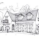 Pen drawings - My House 2020. Een project van Traditionele illustratie, Architectuur y  Artistieke tekening van Ed Hoskin - 21.09.2023