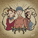 Ghouls - Nouveau inspired Fallout Ghoul Gang. Digital Illustration project by Alicia Lyn - 09.19.2023