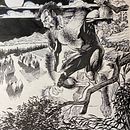 Full Moon's Hunger. Een project van Traditionele illustratie van Frank Percy - 22.09.2023