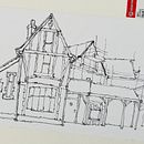 Mi proyecto del curso: Dibujo arquitectónico expresivo con marcadores de colores. Projekt z dziedziny Sketching,  R, sunek,  R, sunek architektoniczn, Sketchbook,  R i sunek atramentem użytkownika Patricia Archila - 22.09.2023