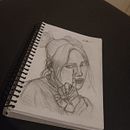 Meu projeto do curso: Caderno de retratos: explore o rosto humano. Sketching, Drawing, Portrait Drawing, Artistic Drawing, and Sketchbook project by Guilherme Ferraz - 09.25.2023