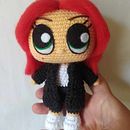 Mi proyecto del curso: Amigurumis: personas tejidas a crochet. Un projet de Artisanat, Conception de jouets, Art textile, Crochet, Amigurumi , et Design textile de Pamela Jimenez - 23.09.2023