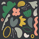 Coussin Born to be wild. Un progetto di Illustrazione digitale di Rachel Fleury - 23.09.2023